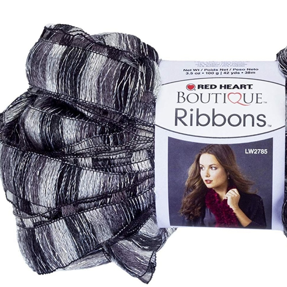 Red Heart Boutique Ribbons Yarn - City